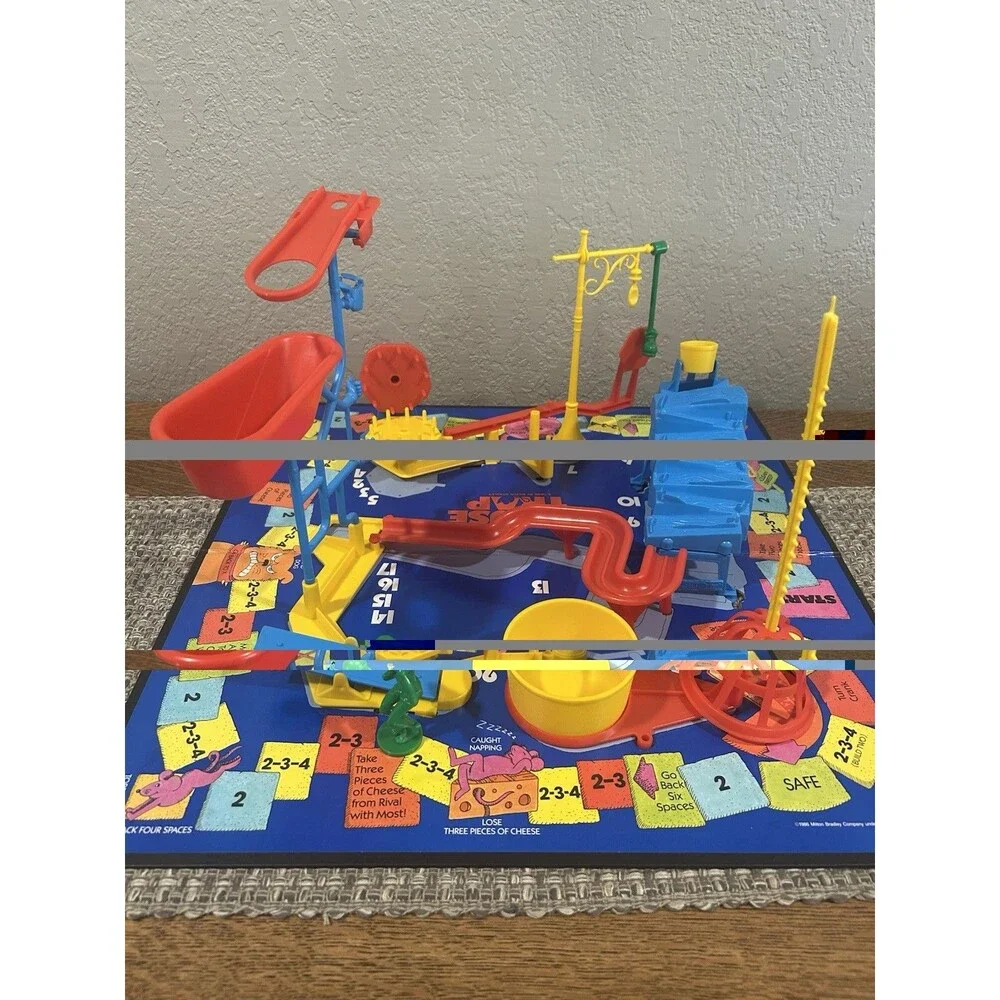 Vintage Mouse Trap Board Game 1986 Milton Bradley Classic Board Game
